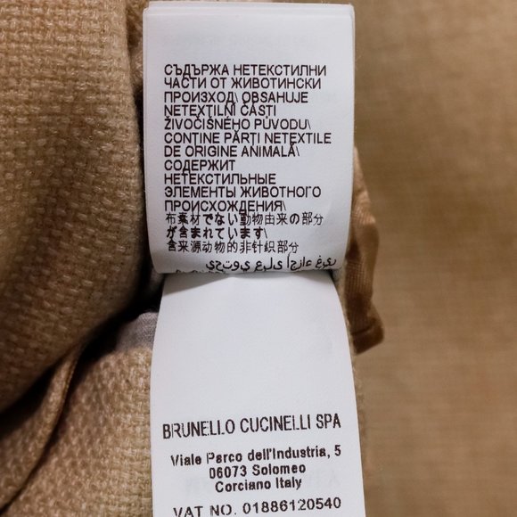 Brunello Cucinelli Men's Woven Cashmere Blazer - Picture 13 of 13